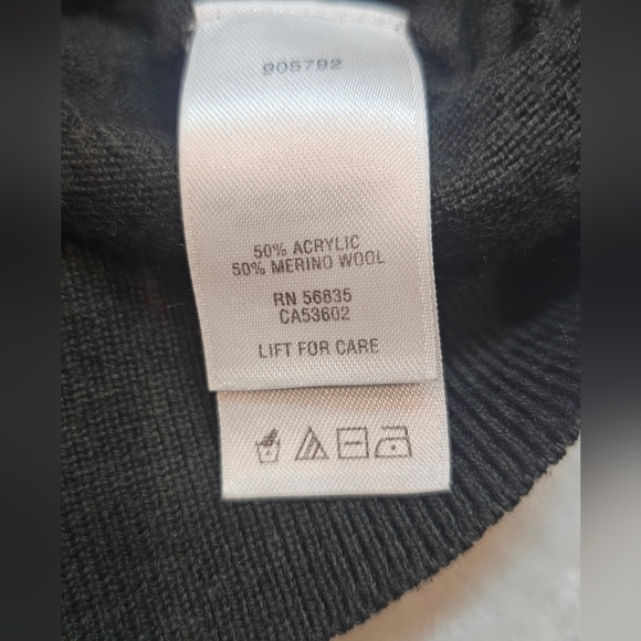 Cabela’s XL Merino Wool Blend V-Neck Sweater Dark Gray Pullover Outfitter Series - Picture 6 of 11